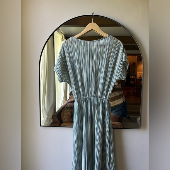 ICHI| striped jersey dress | size xs - Picture 7 of 11